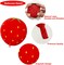 Strawberry Balloons Fruit Balloons Red Balloon Sets-12pcs (Strawberry Balloons)